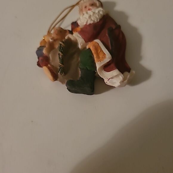 Vintage Santa Ornament #3 - Picture 4 of 4